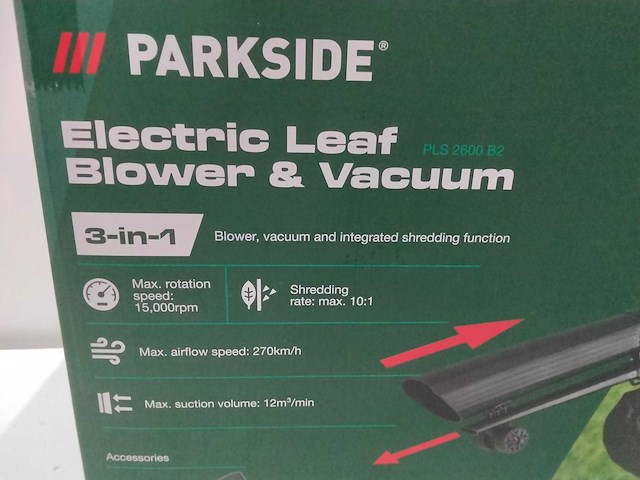 Parkside - bladblazer/bladzuiger - afbeelding 2 van  4