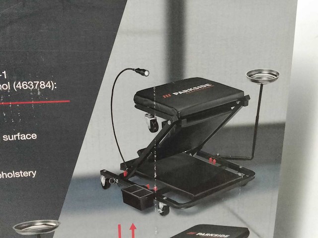 Parkside - werkplaats ligstoel, tevens stoel - afbeelding 3 van  6