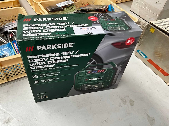 Parkside compressor met schuurmachine - afbeelding 3 van  3
