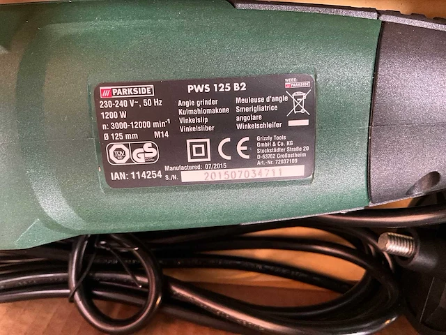 Parkside elektrisch gereedschap (2x) - afbeelding 3 van  5