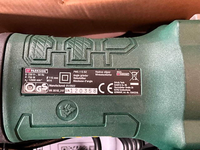 Parkside elektrisch gereedschap (2x) - afbeelding 3 van  3