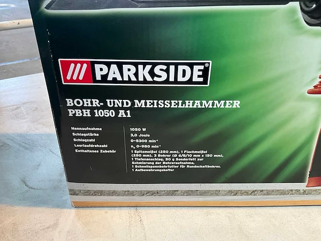 Parkside pbh 1050 a1 boorhamer - afbeelding 2 van  2