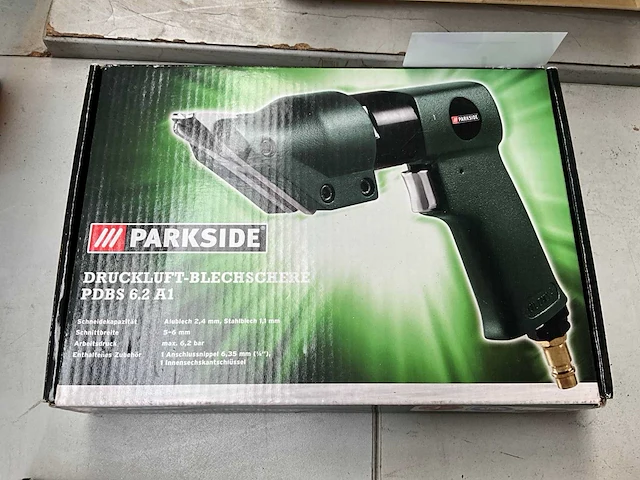 Parkside pdbs 6.2 a1 pneumatische blikschaar - afbeelding 2 van  4