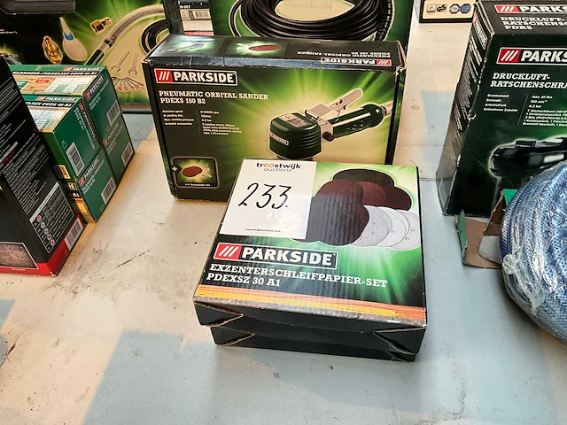 Parkside pdexs 150 b2 pneumatische handschuurmachine - afbeelding 1 van  4