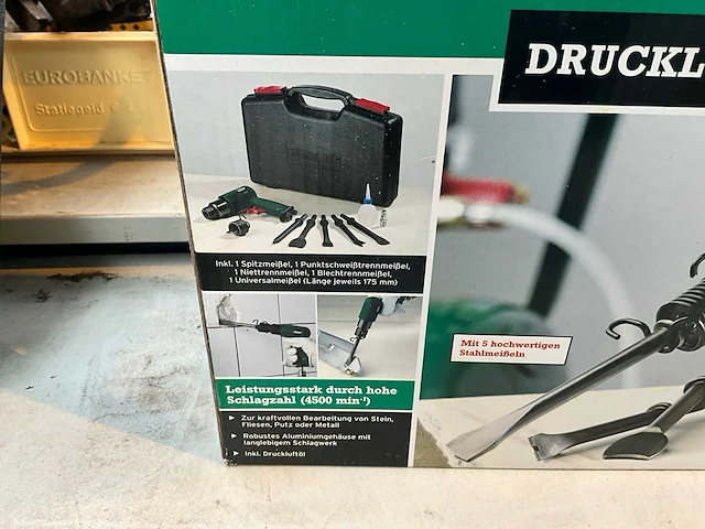 Parkside pdmh 4500 a2 pneumatische beitelhamer - afbeelding 2 van  2