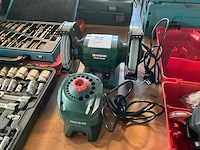 Parkside pdos 200 b2 werkbankslijpmachine - afbeelding 1 van  3