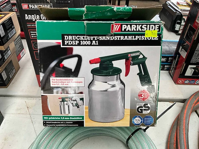 Parkside pdsp 1000 a1 pneumatische zandstraalpistool - afbeelding 2 van  3