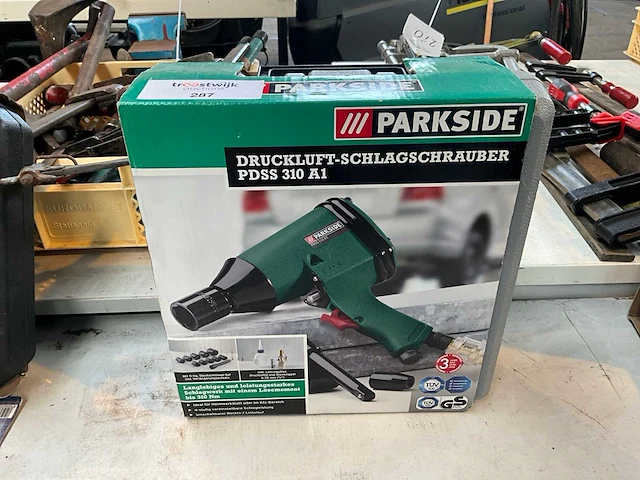 Parkside pdss 310 a1 pneumatische slagmoersleutel - afbeelding 1 van  2