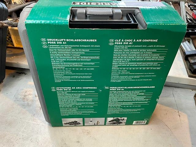Parkside pdss 310 a1 pneumatische slagmoersleutel - afbeelding 2 van  2