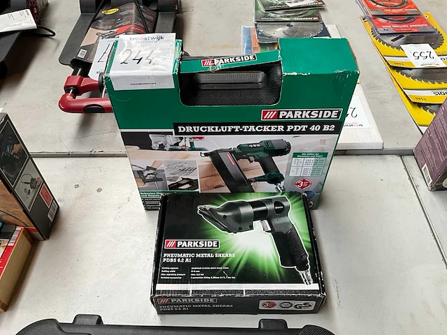 Parkside pdt 40 b2 pneumatische tacker - afbeelding 1 van  3