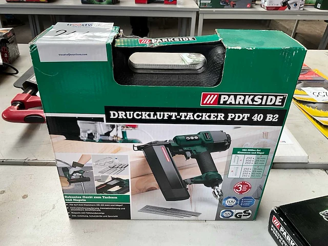 Parkside pdt 40 b2 pneumatische tacker - afbeelding 2 van  3