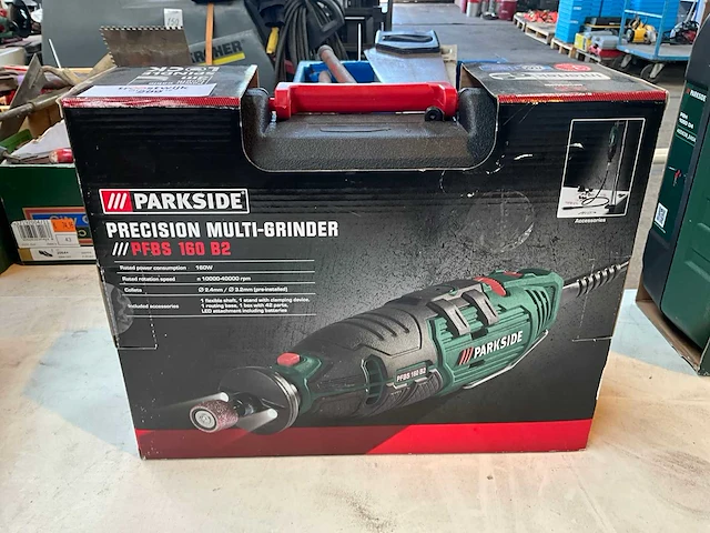 Parkside pfbs 160 b2 precisie multitool - afbeelding 1 van  2
