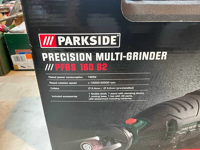 Parkside pfbs 160 b2 precisie multitool - afbeelding 2 van  2
