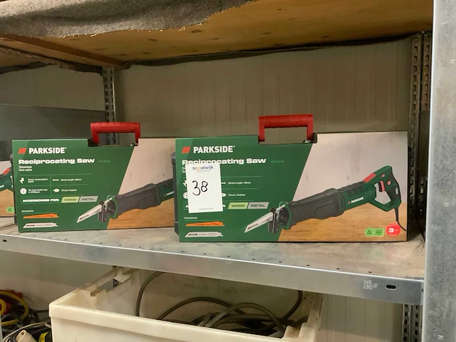 Parkside pfs 850 b2 reciprozaagmachine (2x) - afbeelding 2 van  3