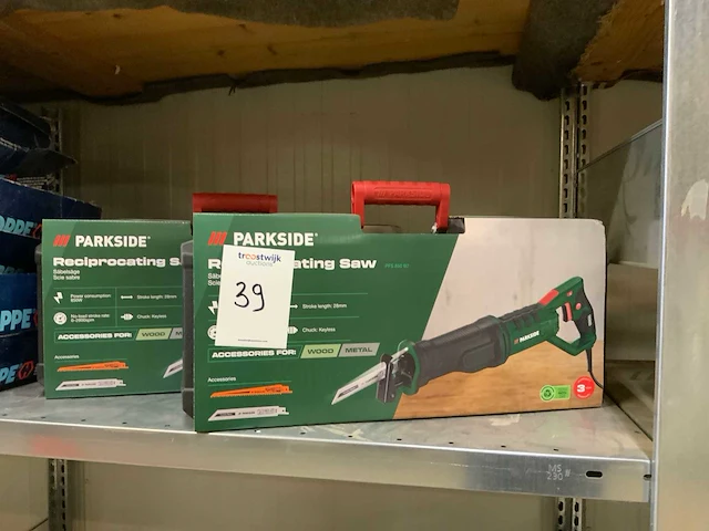 Parkside pfs 850 b2 reciprozaagmachine (2x) - afbeelding 2 van  3