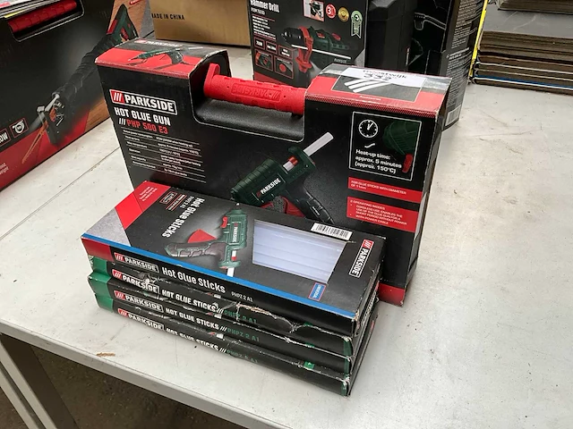 Parkside php 500 e3 lijmpistool met lijm - afbeelding 1 van  4