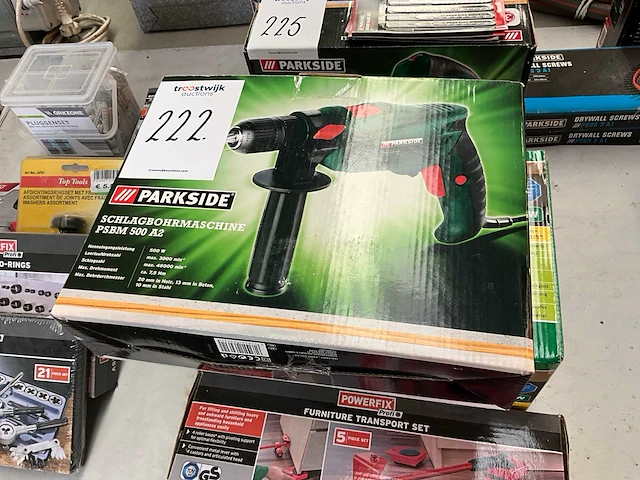Parkside psbm 500 a2 boormachine met toebehoren - afbeelding 2 van  4
