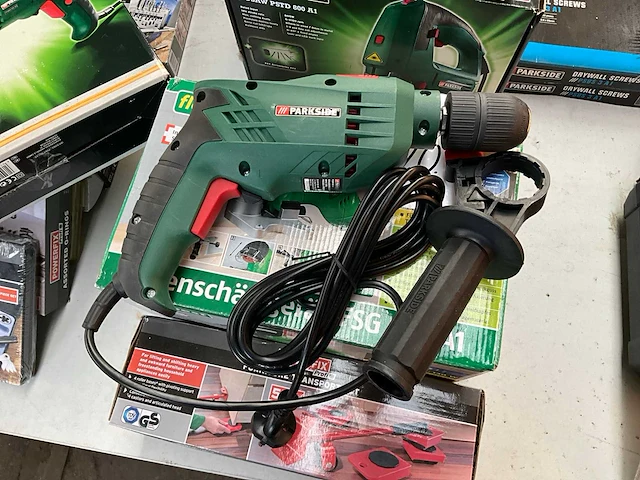 Parkside psbm 500 a2 boormachine met toebehoren - afbeelding 3 van  4