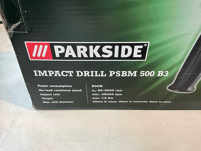 Parkside psbm 500 b3 boormachine - afbeelding 2 van  2