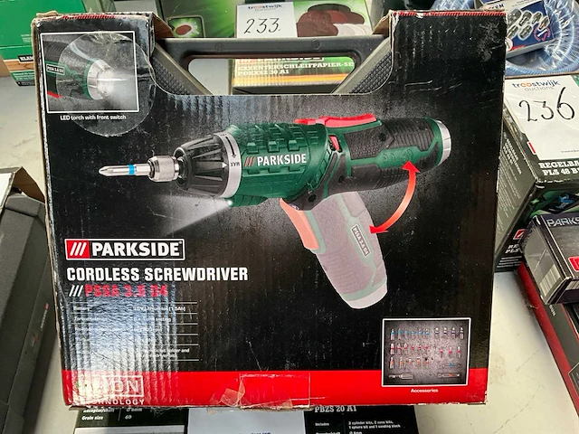 Parkside pssa 3.6 d4 elektrische schroevendraaier en divers - afbeelding 2 van  4