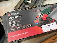 Parkside pws 125 f6 haakse slijpmachine - afbeelding 2 van  3