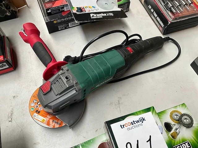 Parkside pws 125 g6 haakse slijpmachine - afbeelding 2 van  4