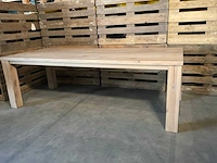 Parma eetkamertafel eikenhout