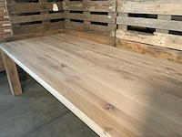 Parma eetkamertafel eikenhout - afbeelding 5 van  5