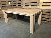 Parma eetkamertafel eikenhout - afbeelding 3 van  6