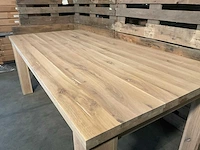 Parma eetkamertafel eikenhout - afbeelding 6 van  6