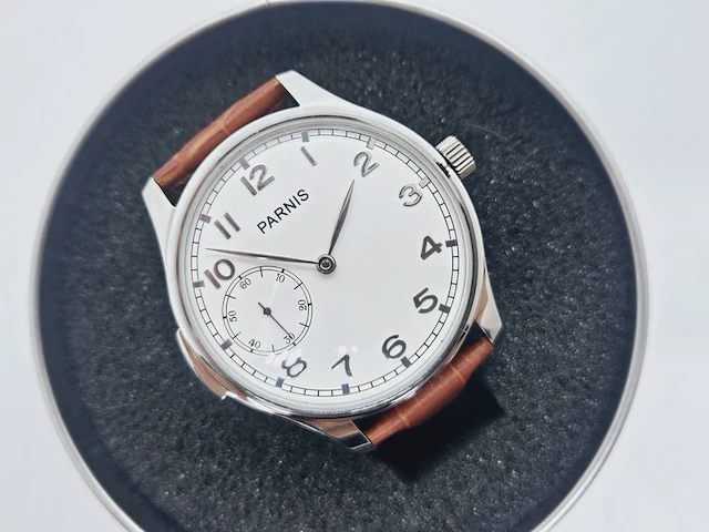 Parnis chronograaf militaire herenhorloge - nieuw uit oude voorraad - afbeelding 1 van  7