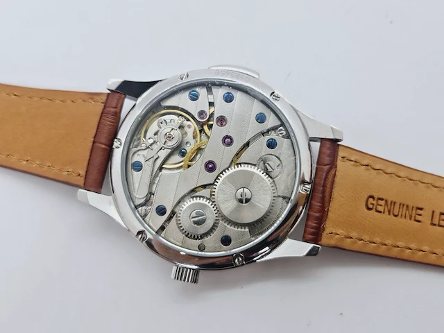 Parnis chronograaf militaire herenhorloge - nieuw uit oude voorraad - afbeelding 6 van  7