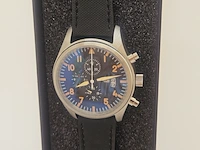 Parnis militaire mechanisch herenhorloge inclusief doos - afbeelding 2 van  6