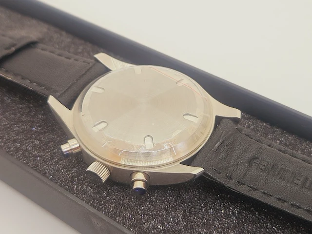 Parnis militaire mechanisch herenhorloge inclusief doos - afbeelding 6 van  6