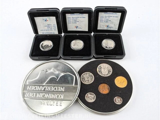 Particuliere inbreng nederlandse munten (o.a.. zilver) - afbeelding 1 van  6