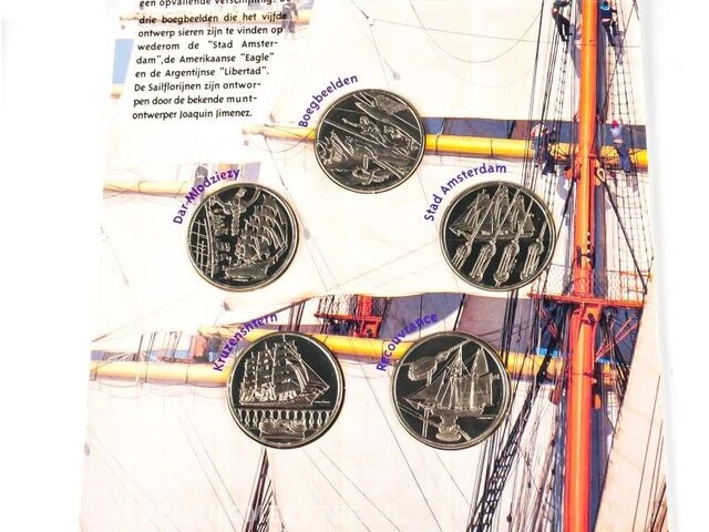 Particuliere inbreng nederlandse muntsets sail , 1995-2000 - afbeelding 3 van  9