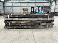 Partij abachi hout 15x30x300cm - lumber (40x) - afbeelding 9 van  12