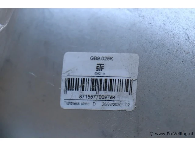 Partij air spiralo bochten ø250mm - 90° - type gb9.025k - afbeelding 2 van  5