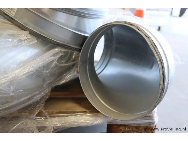 Partij air spiralo bochten ø250mm - 90° - type gb9.025k - afbeelding 3 van  5
