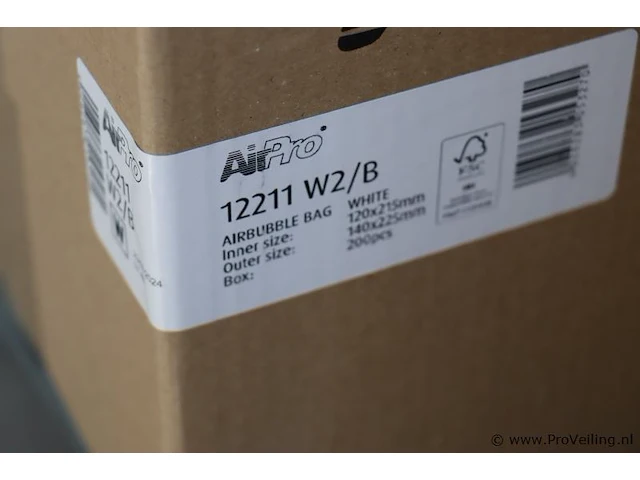 Partij airpro airbubbel enveloppen, diverse soorten en maten - afbeelding 2 van  11