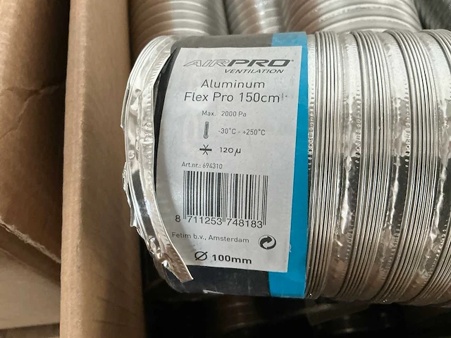 Partij airpro flex pro aluminium buizen - afbeelding 3 van  3