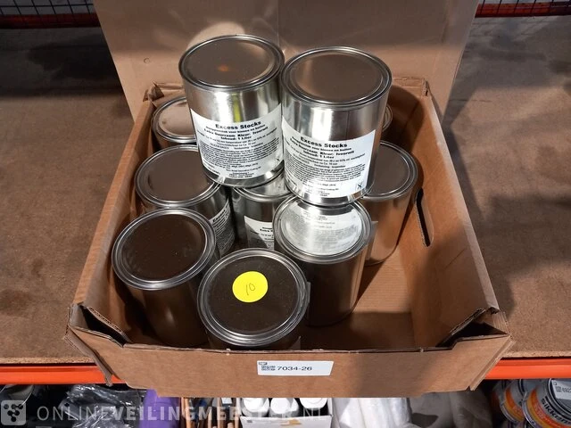 Partij akzo sikkens ivoorwit/ral 9001 sb hoogglans nieuw! akzo, ivoorwit/ral 9001 - afbeelding 4 van  4