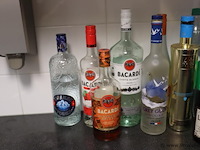 Partij (alcoholische) dranken o.a. vodka, bacardi & lefort - afbeelding 2 van  3