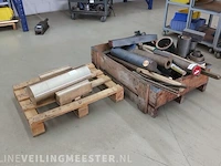 Partij alu brons en metalen profielen - afbeelding 2 van  8