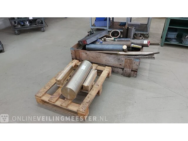 Partij alu brons en metalen profielen - afbeelding 3 van  8