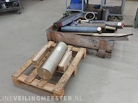 Partij alu brons en metalen profielen - afbeelding 3 van  8