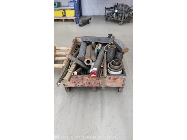 Partij alu brons en metalen profielen - afbeelding 6 van  8