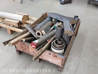 Partij alu brons en metalen profielen - afbeelding 7 van  8