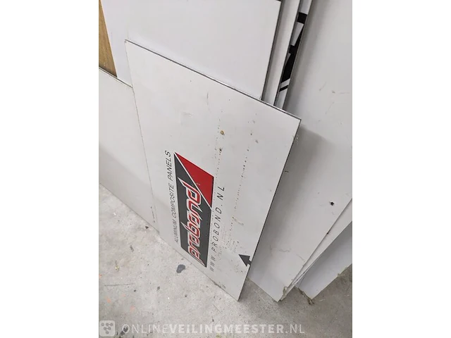 Partij aluminium composiet panelen - afbeelding 2 van  4
