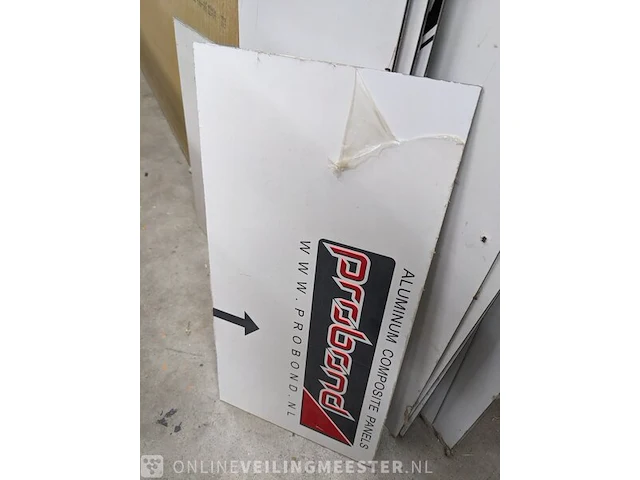 Partij aluminium composiet panelen - afbeelding 3 van  4
